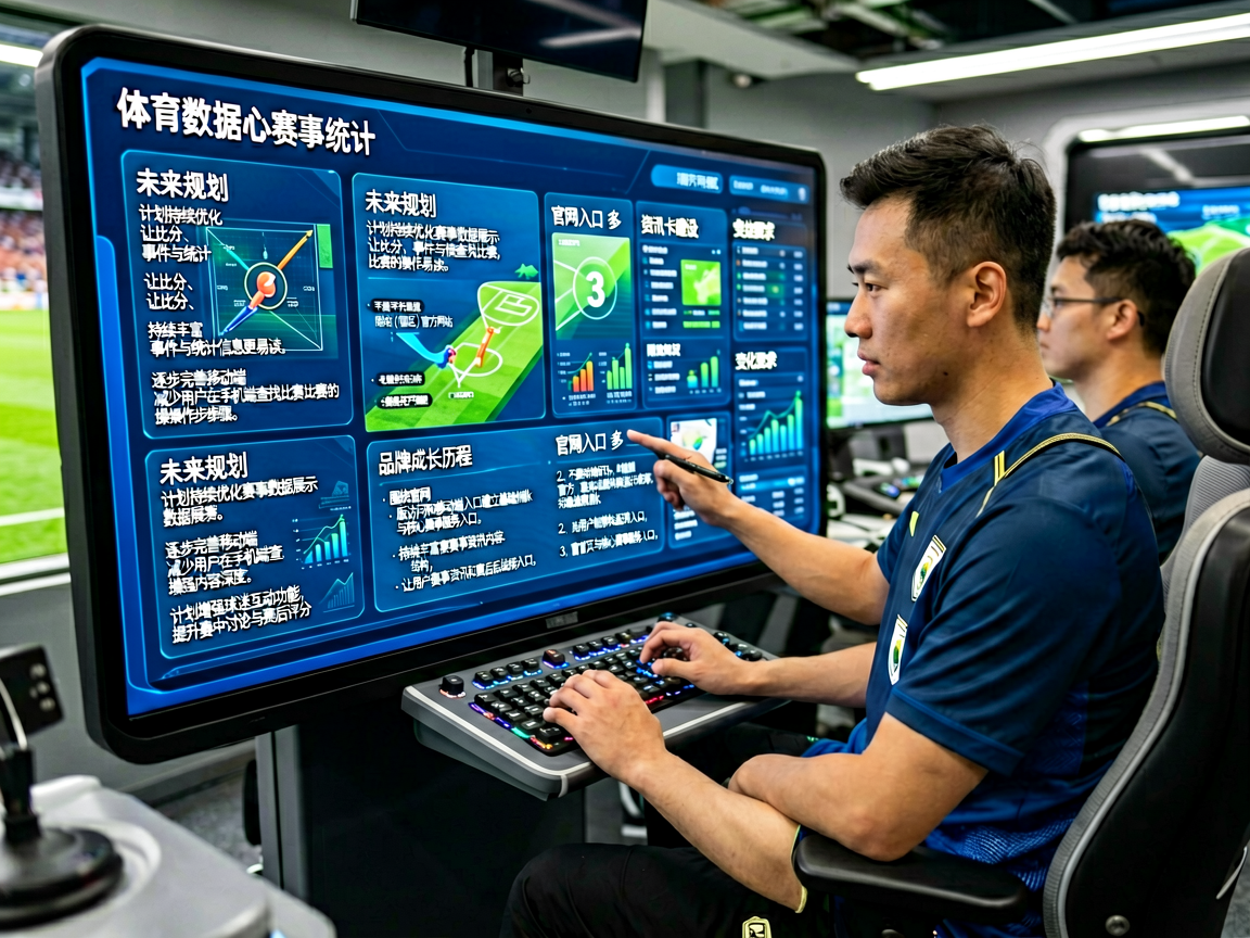 体育数据中心仪表盘与赛事统计图表